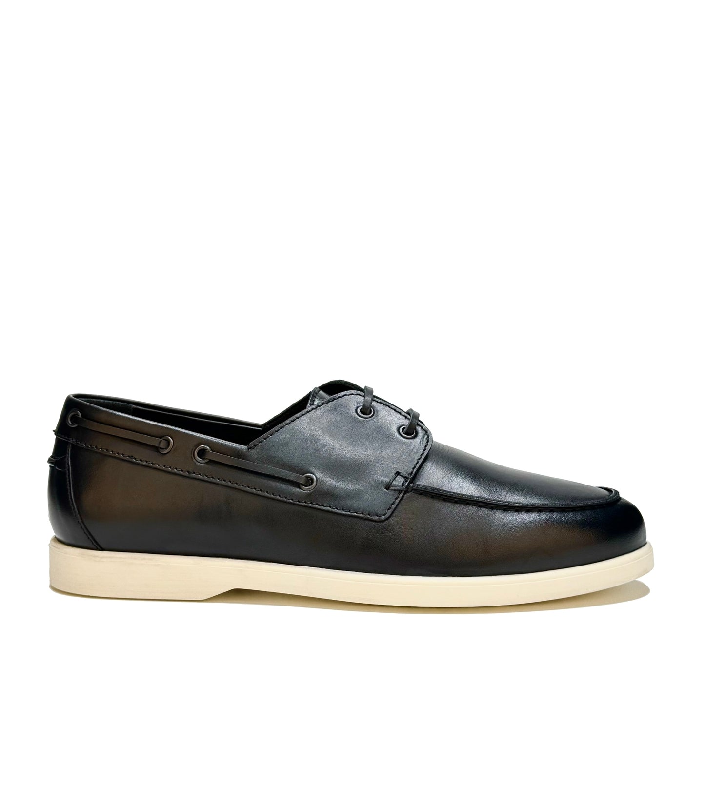 Lace-Up Black Casual Shoes