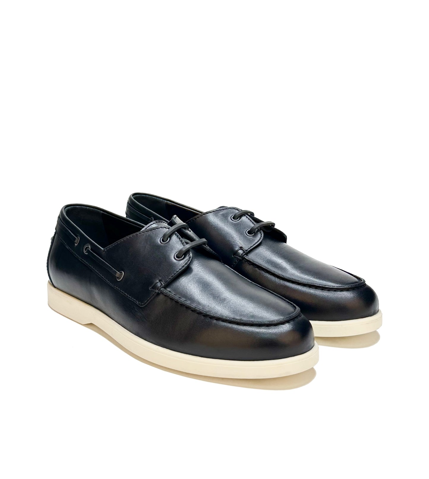 Lace-Up Black Casual Shoes