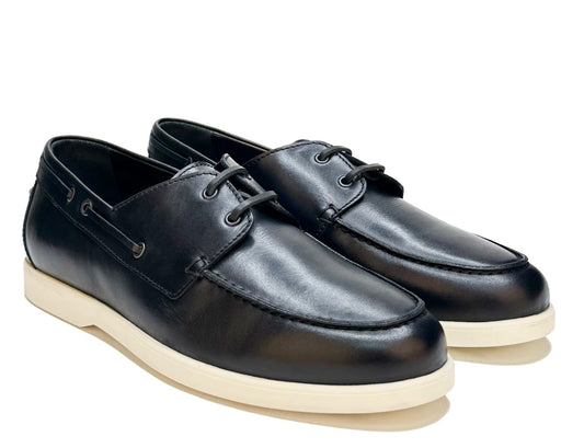 Lace-Up Black Casual Shoes