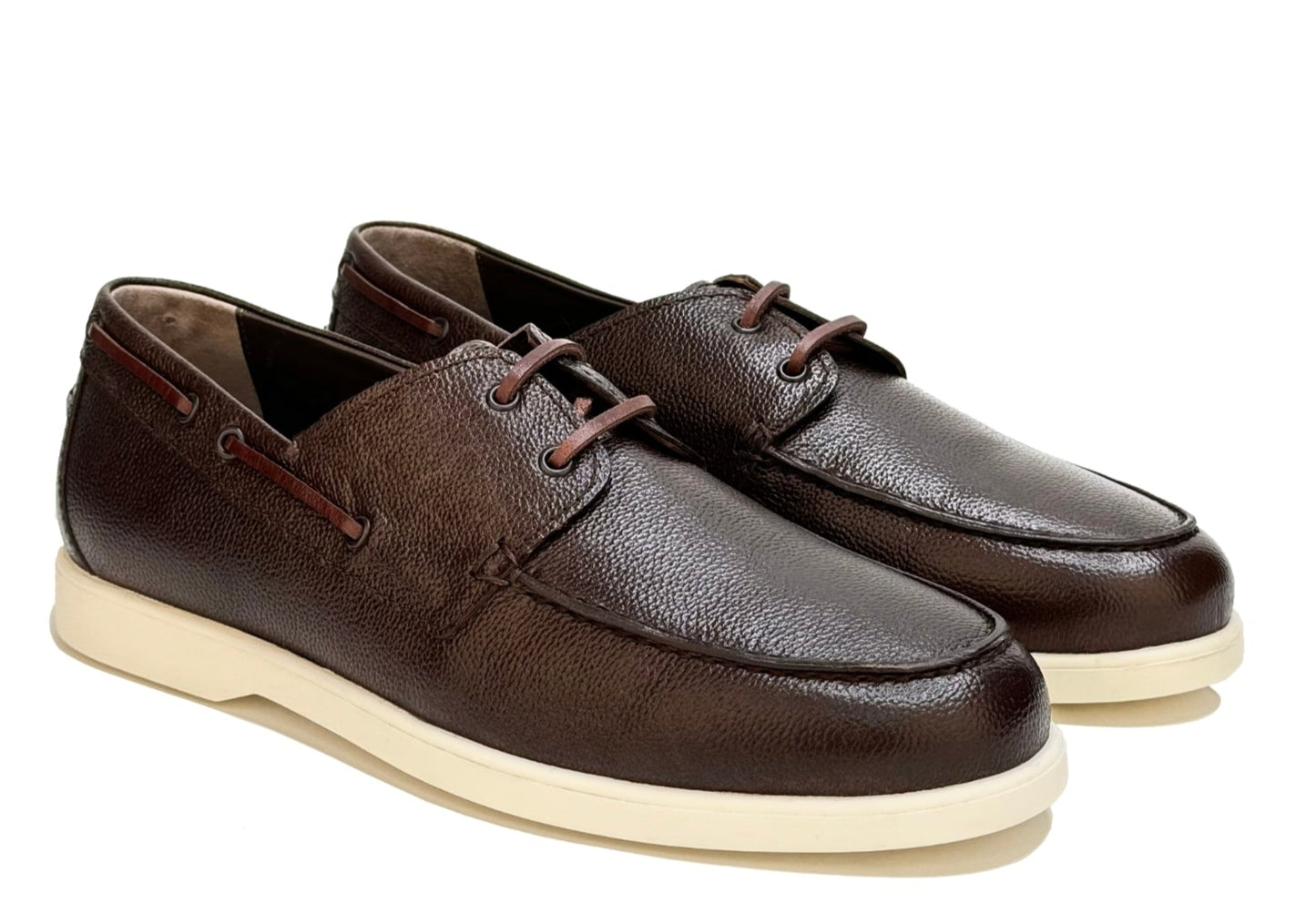 Lace-Up Brown Casual Shoes