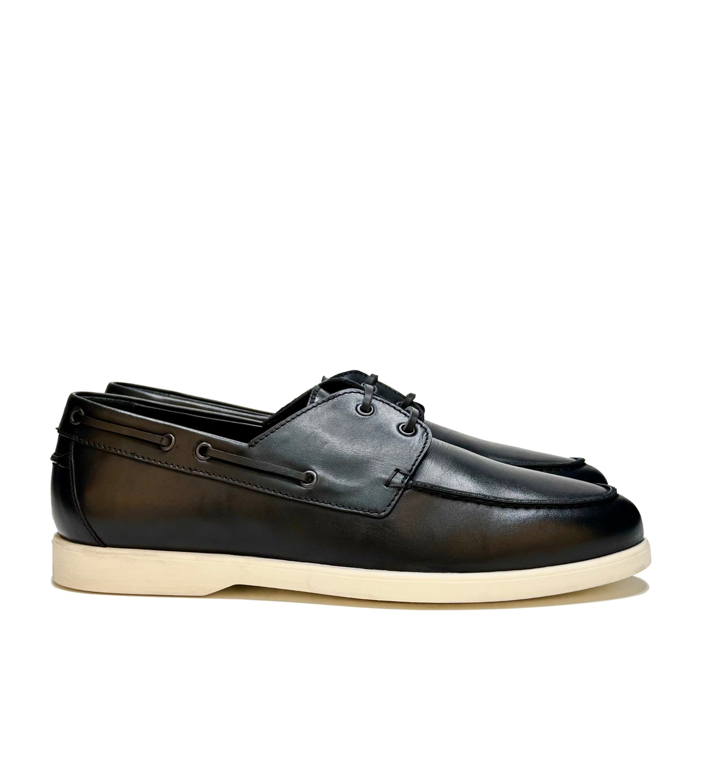 Lace-Up Black Casual Shoes