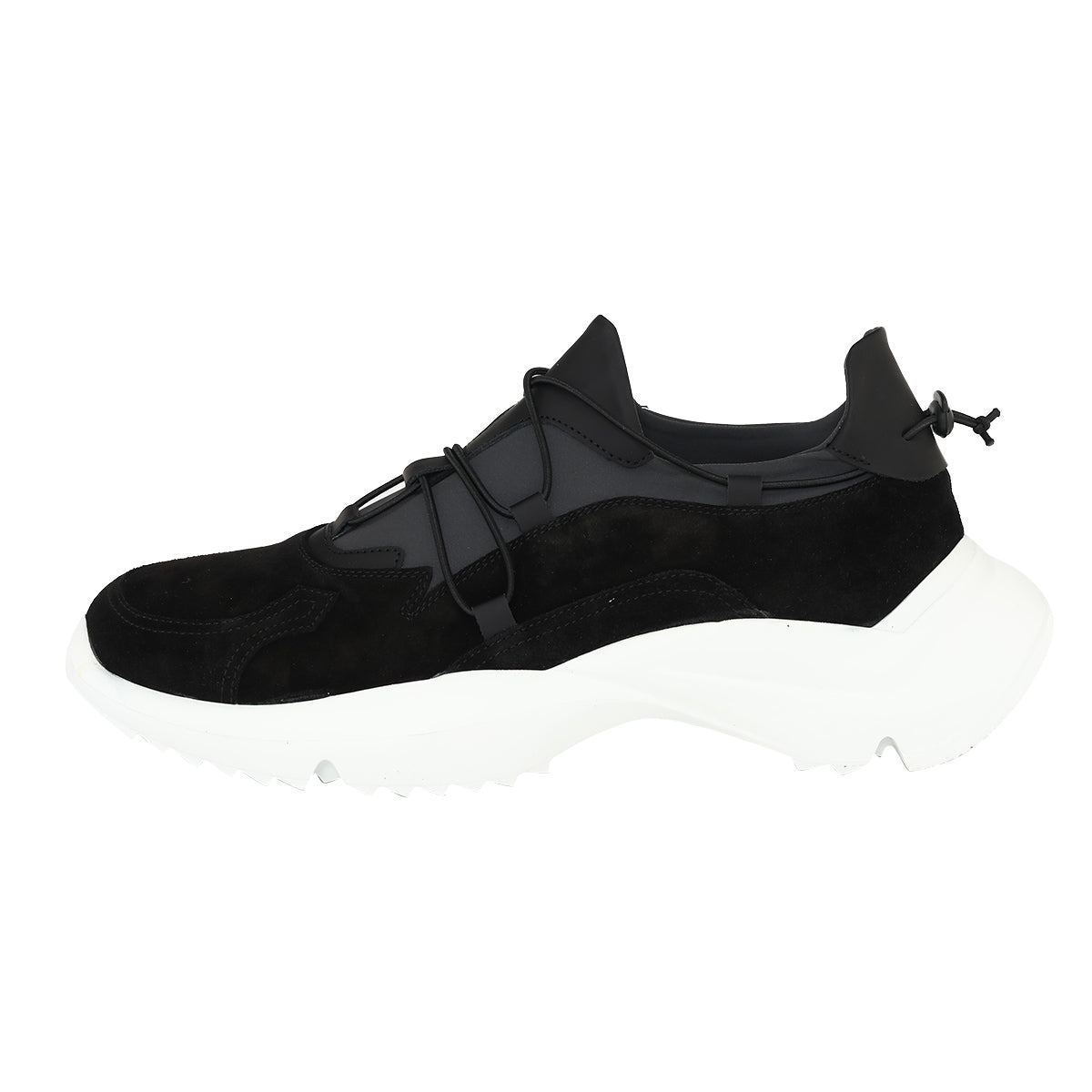 Reflective Leather Sneakers