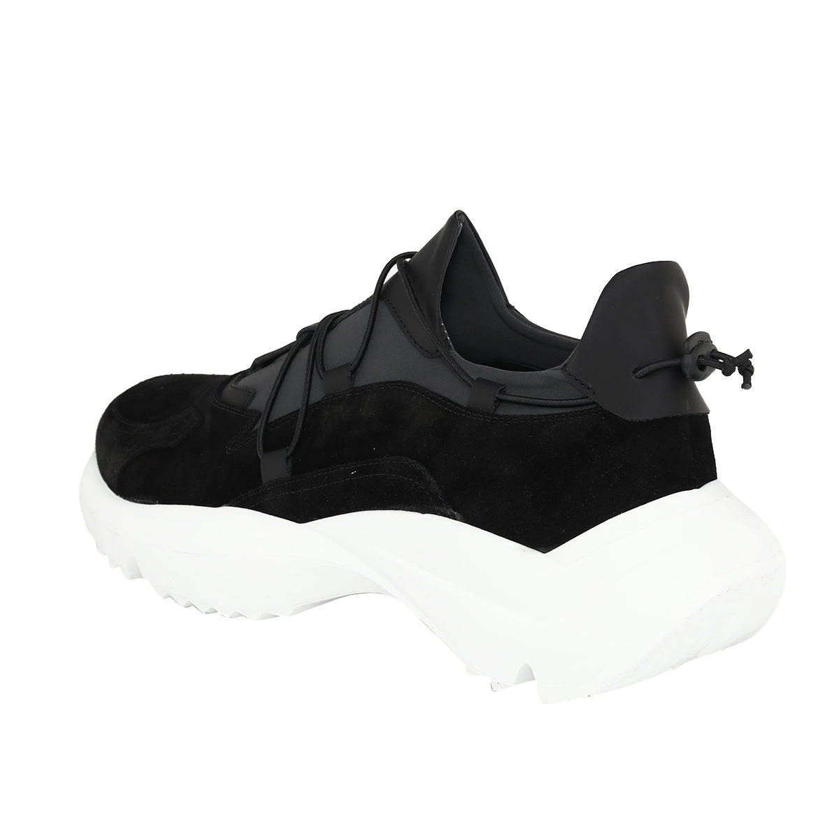 Reflective Leather Sneakers