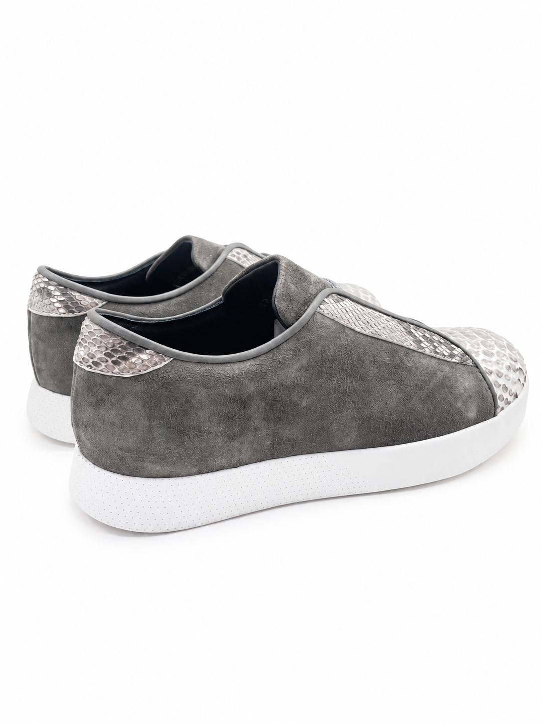 D-8007T Naturel Piton - Füme Süet Erkek Sneaker
