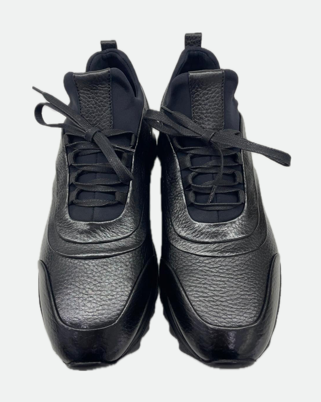 Geyik Derisi Erkek Siyah Spor Ayakkabı