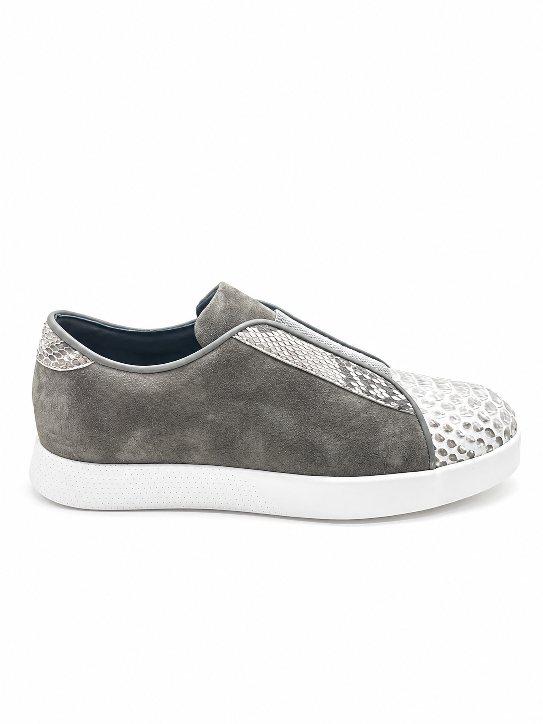 D-8007T Naturel Piton - Füme Süet Erkek Sneaker