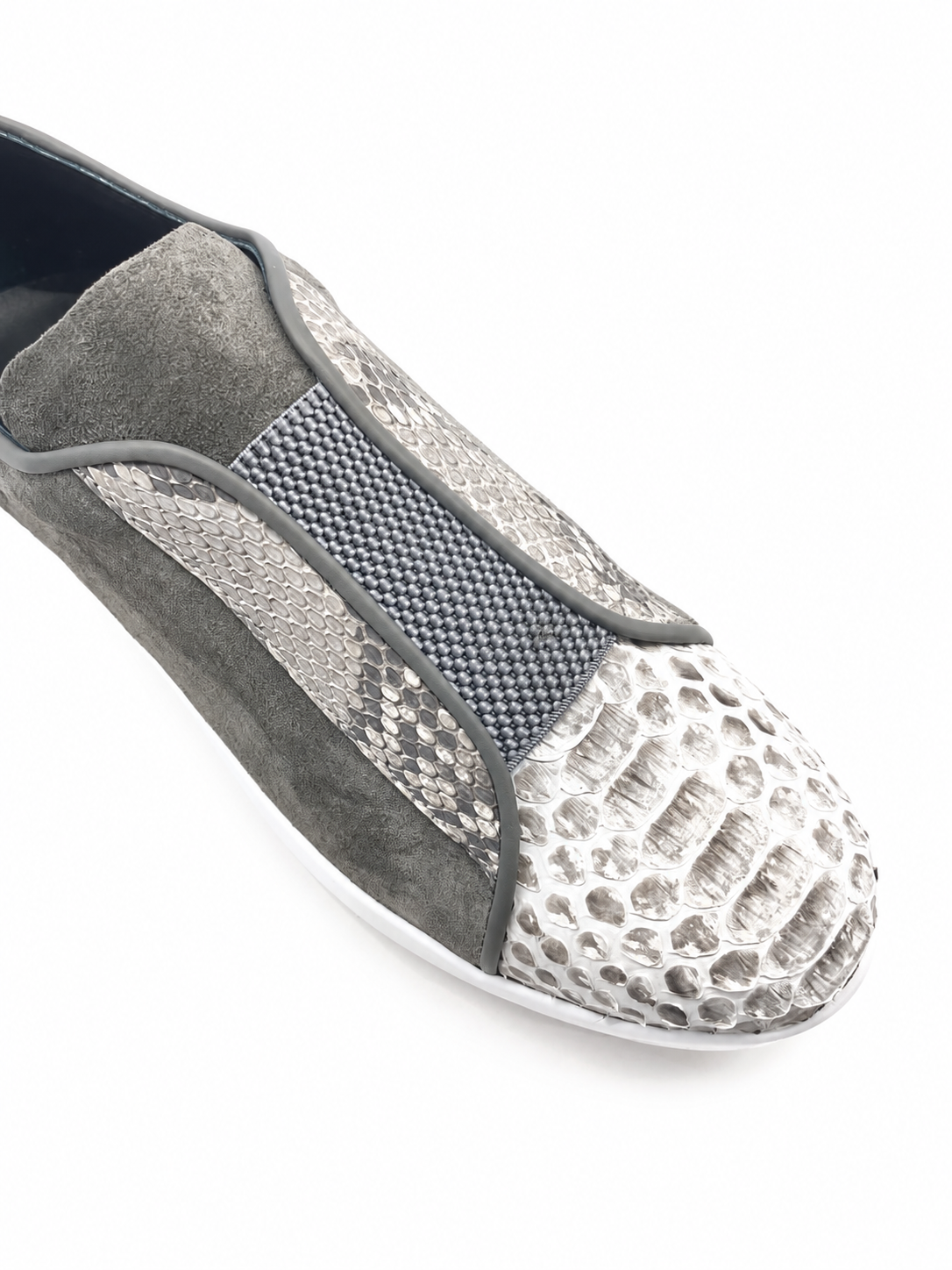 D-8007T Naturel Piton - Füme Süet Erkek Sneaker